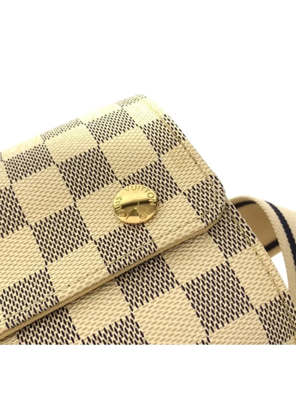 Louis Vuitton Damier Azur Naviglio Shoulder Bag